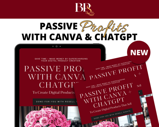 PASSIVE PROFITS WITH CANVA & CHATGPT