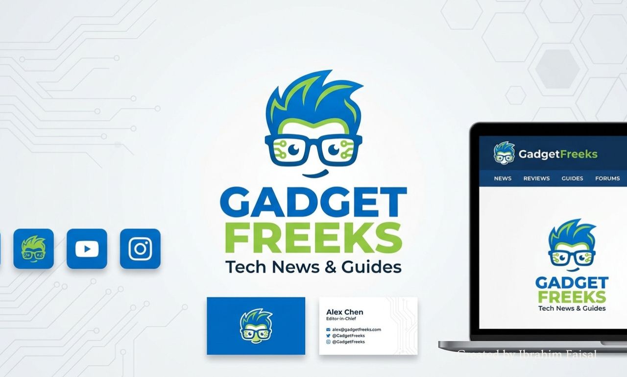 GadgetFreeks website featuring technology news and entertainment articles